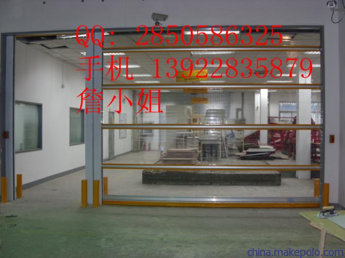 廣州增城防爆pvc快速卷簾門鴻發(fā)品牌圖片_7