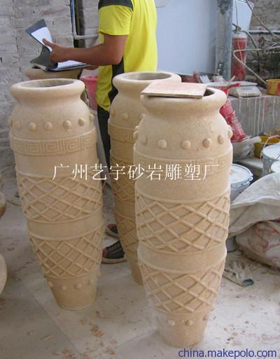 砂岩陶罐 砂岩花盆 砂岩陶罐 砂岩花盆