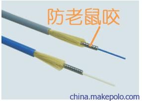 售LC/UPC-LC/UPC 鎧裝多模雙芯光纖跳線 3米圖片_4