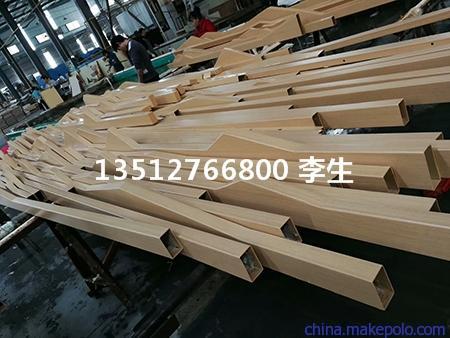 宁波造型墙体弧形铝方通艺术装饰效果