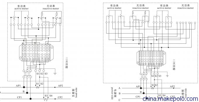 计量箱接线图