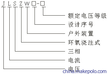 35KV组合式互感器型号及含义