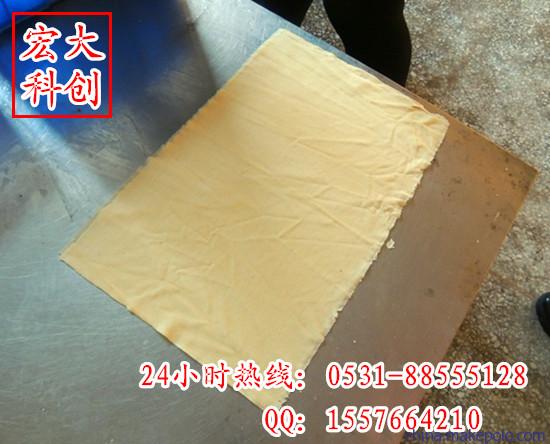 机器生产的豆腐皮图片
