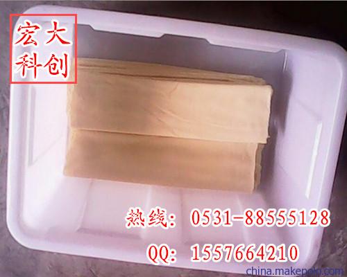 机器生产的豆腐皮图片