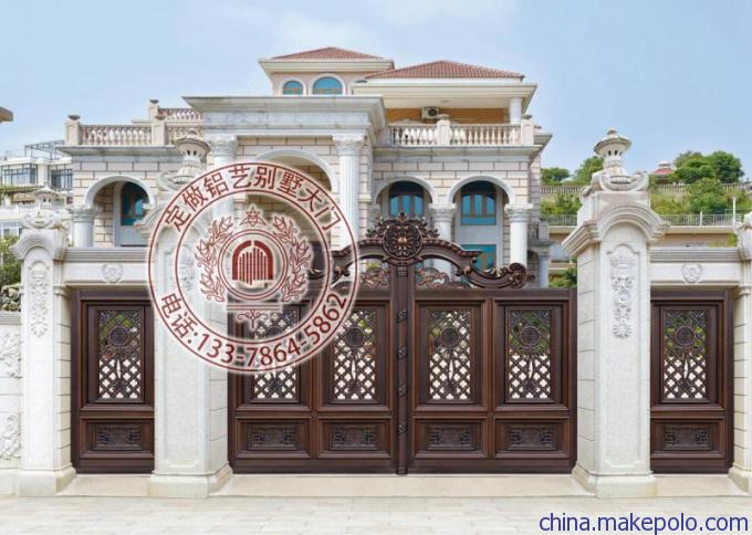 铝艺大门,别墅大门,防盗入户门气质典雅 铝艺大门,别墅大门,防盗入户门气质典雅