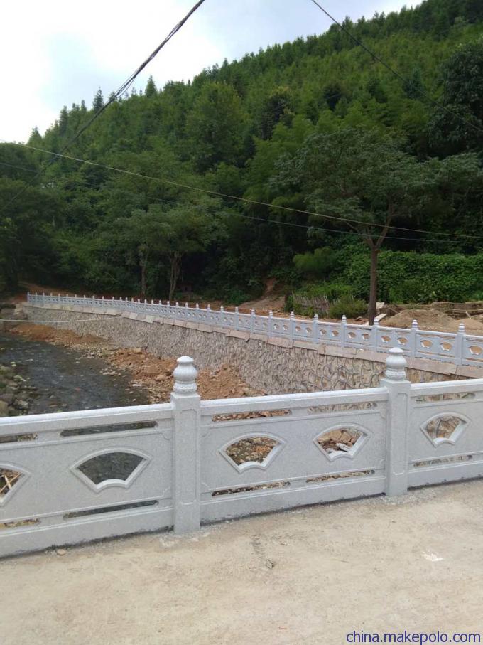 福建河道扇形仿石栏杆