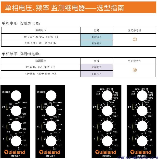 频率继电器 MD9FUV 上海讯琅电气