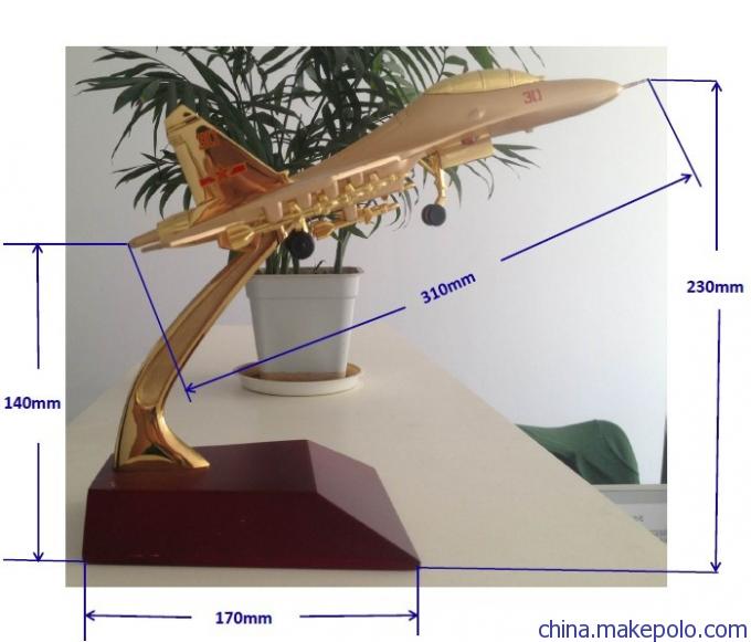 尺寸标识清楚的苏30战斗机模型