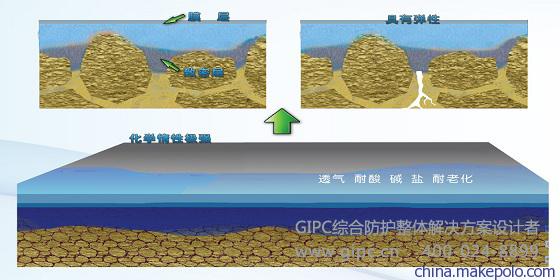 LPS+LPM-202防水防腐涂料 形成介绍图