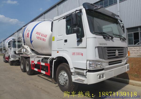 玉门水泥搅拌车18871139118重汽搅拌车2