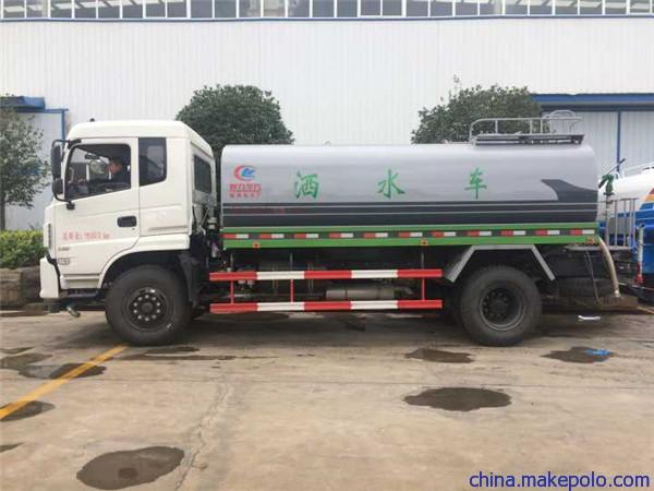 秦皇岛市东风天锦洒水车_4立方多功能绿化洒水车